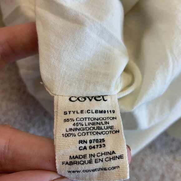 Covet beige sleeveless dress sz 6 - Picture 11 of 13